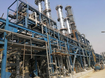 نصب استراکچر و Pipe Rack پتروشیمی تخت جمشید