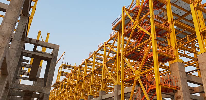 نصب سازه های فلزی پتروشیمی متانول سیراف