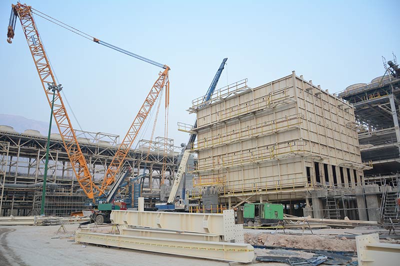 نصب کوره (Reformer) شرکت رامپکو