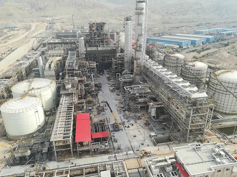نصب استراکچر (PipeRack, Shelter, Cold Box, Reactor)